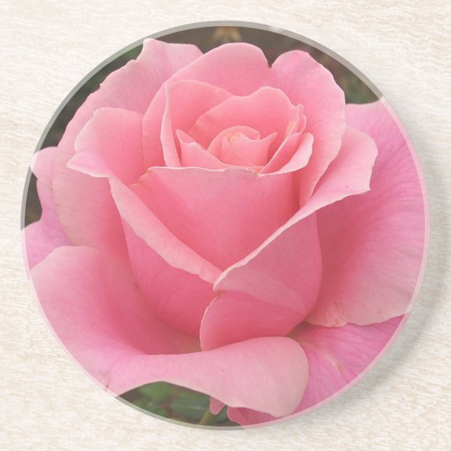 En Grès Dessous de verre rose (Devant)