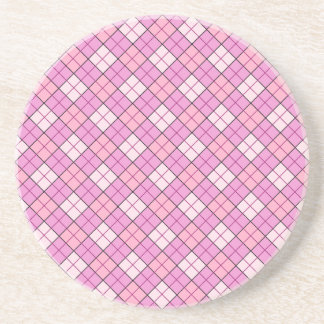 En Grès Dessous de verre rose