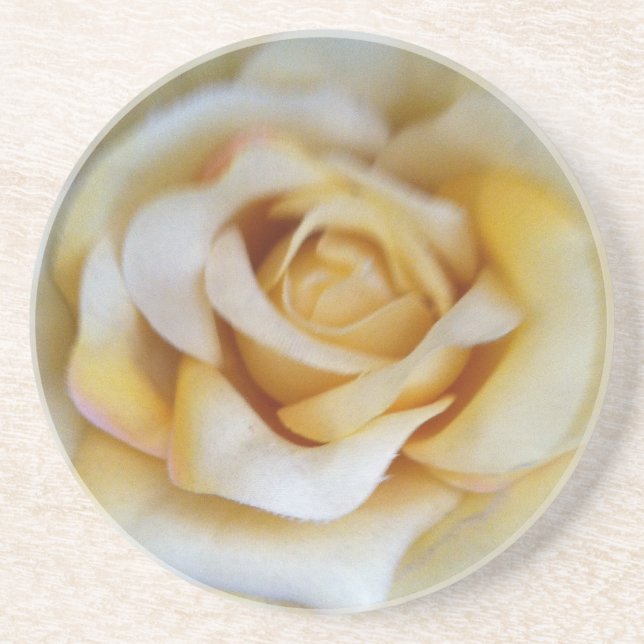En Grès Dessous de verre roses de cru (Devant)