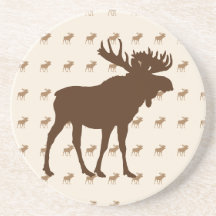 Dessous de verre Sandstone Moose