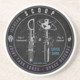 En Grès Dessous de verre SCOOP Morale Sandstone