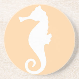 En Grès Dessous de verre Seahorse