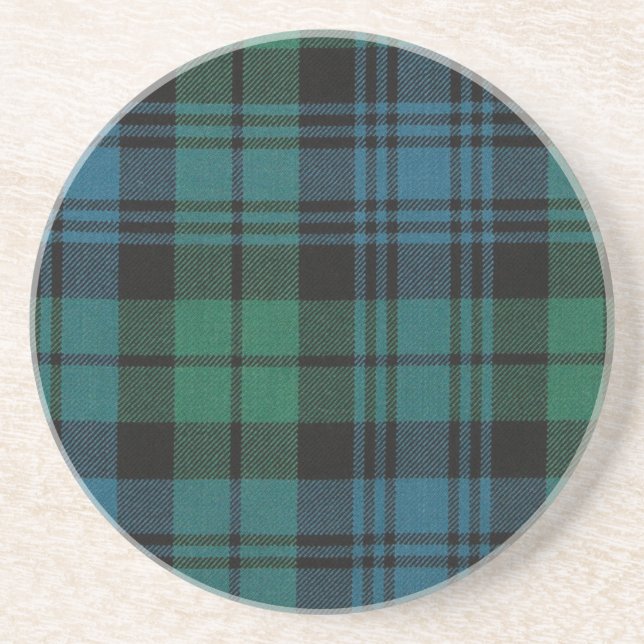 En Grès Dessous de verre Tartan Sandstone (Devant)