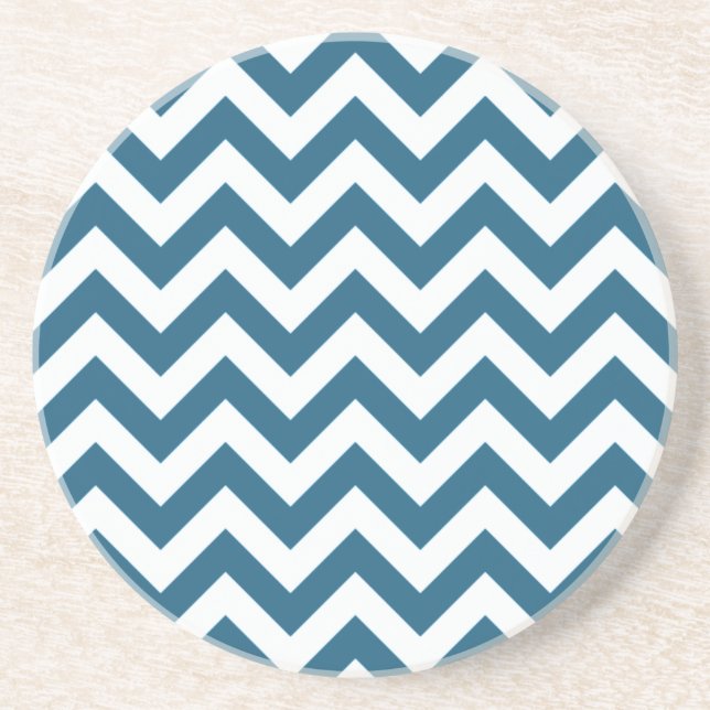 En Grès Dessous de verre tendance Chevron (Devant)