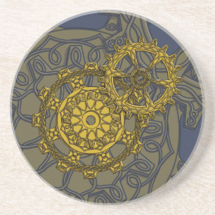 En Grès Dessous de verre tissé