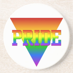 En Grès Dessous de verre Triangle Pride