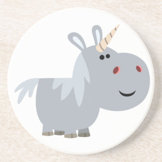 En Grès Dessous de verre Unicorn Carton Inscrutable