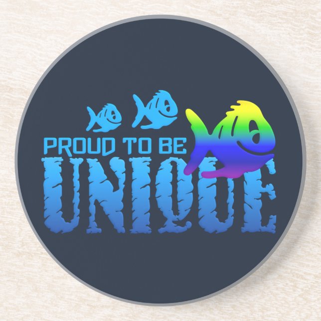 En Grès Dessous de verre unique (Devant)