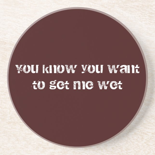 En Grès dessous de verre vilains (Devant)