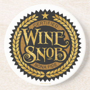 En Grès Dessous de verre Wine Snob