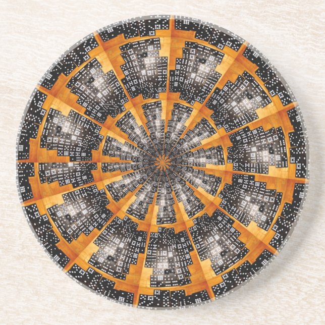 En Grès Dominos Dessous de verre (Devant)