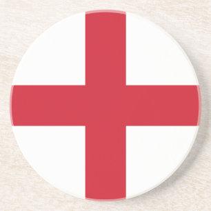 En Grès Drapeau du Dessous de verre anglais