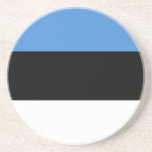 En Grès Drapeau du Dessous de verre Estonie<br><div class="desc">Drapeau du Dessous de verre Estonie</div>