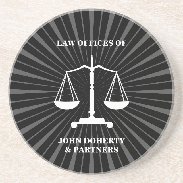 En Grès Échelles de juge - dessous de verre (Devant)