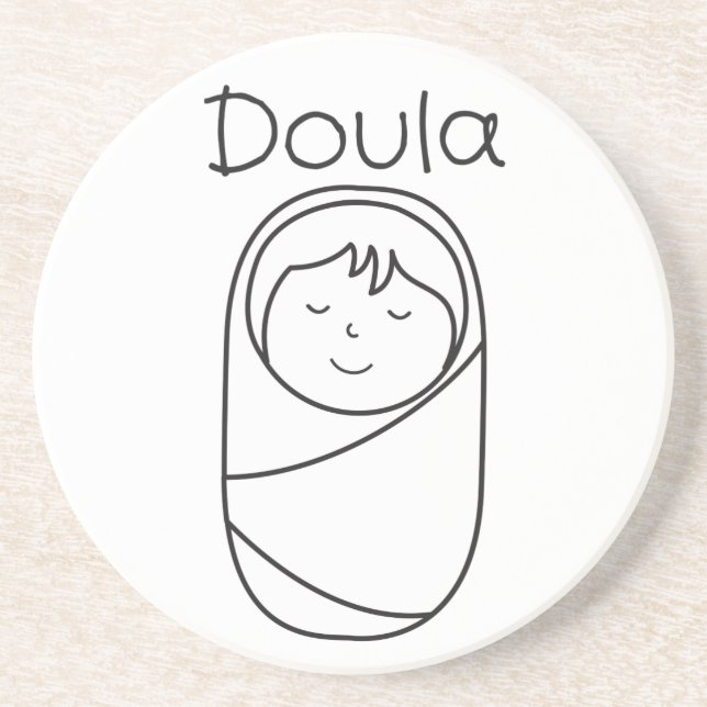 En Grès Ensemble de dessous de verre de Doula (Devant)