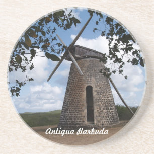 En Grès Gamme Antigua-Barbuda — Dessous de verre de l'espo