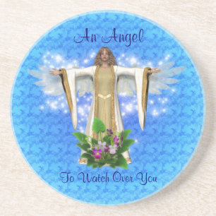 En Grès Guardian Angel Dessous de verre de boisson inspira