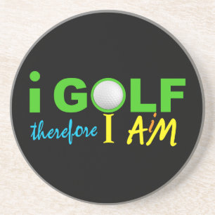 EN GRÈS I DESSOUS DE VERRE DE GOLF