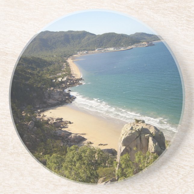 En Grès Île magnétique - Australie Dessous de verre de grè (Devant)