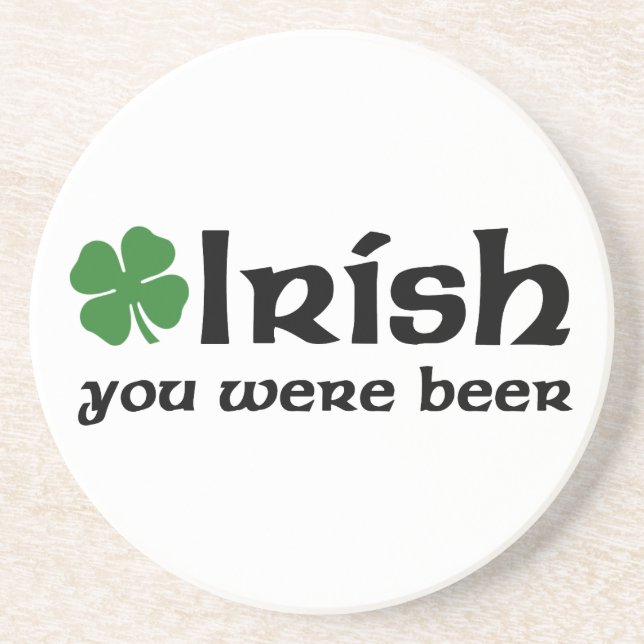 En Grès Irlandais vous étiez des dessous de verre de bière (Devant)