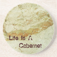La vie est un Dessous de verre Cabernet !