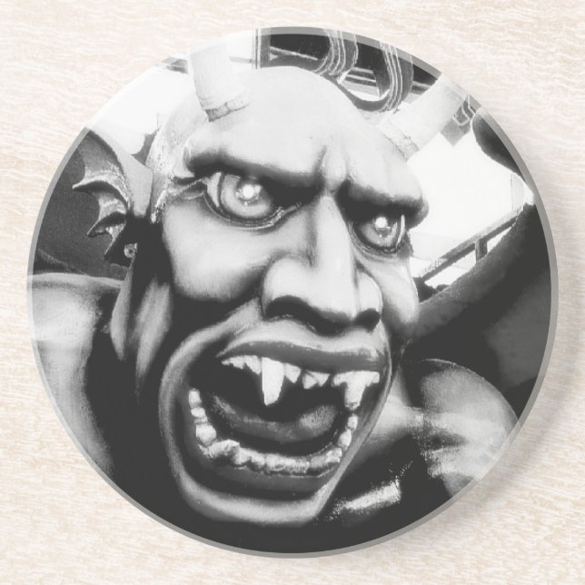 En Grès Le Dessous de verre du diable de Dante (Devant)