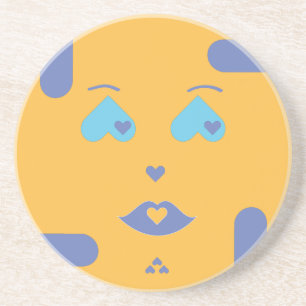 En Grès Levli, les dessous de verre jaunes de Sponap