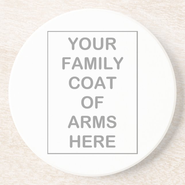 En Grès Manteau des dessous de verre de bras (Devant)