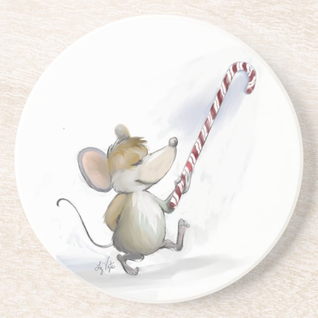 En Grès Merry Mouse Moe Dessous de verre (Devant)