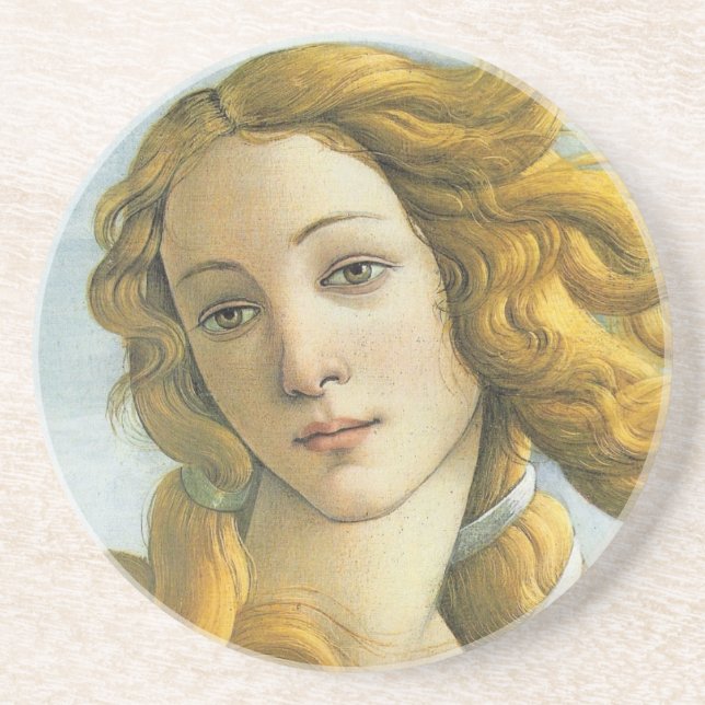 En Grès Naissance de Vénus par Dessous de verre Botticelli (Devant)
