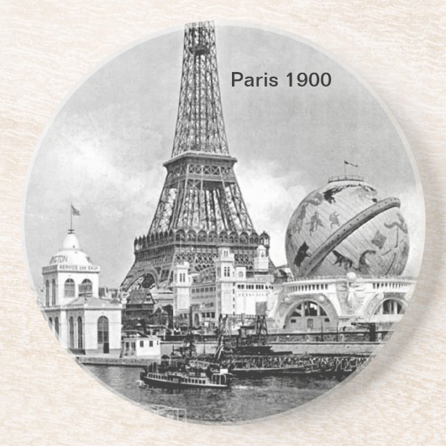 En Grès Paris et le Dessous de verre mondial (Devant)