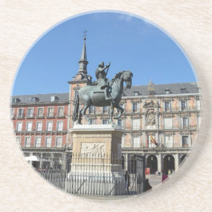 En Grès Plaza Mayor, Dessous de verre de Madrid