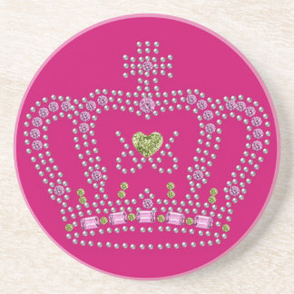 En Grès Princess thème Dessous de verre de fêtes