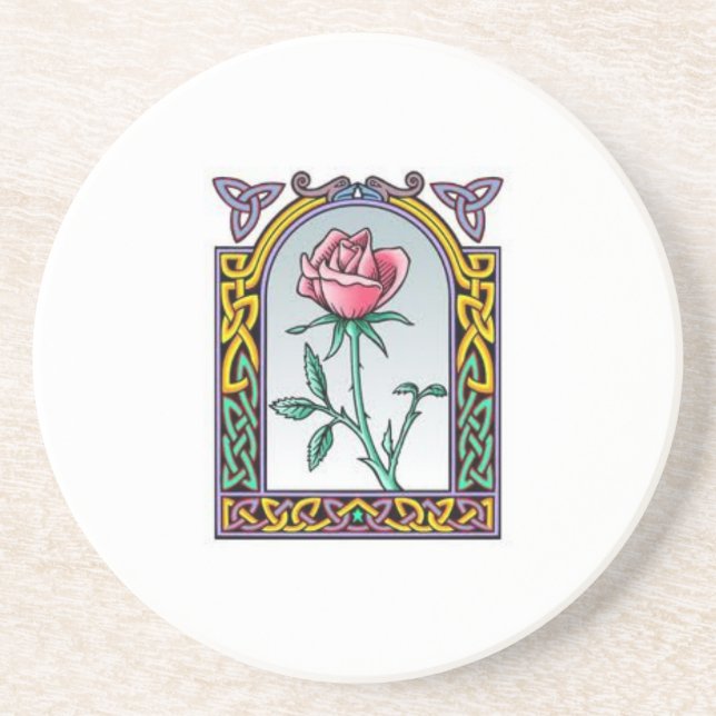 En Grès Série celtique : Dessous de verre (Devant)