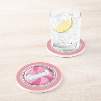 En Grès Sweet 16 Candy Design Dessous de verre de fête