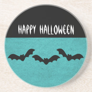 En Grès Trio de chauves-souris Dessous de verre d'Hallowee