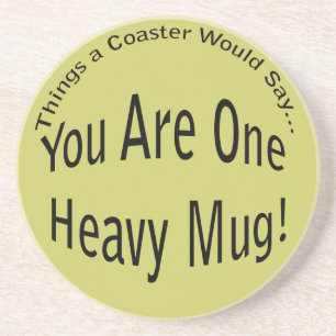 En Grès Un lourd Dessous de verre de lumière de boue