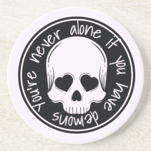 En Grès Vous avez le Dessous de verre des démons