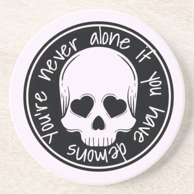 En Grès Vous avez le Dessous de verre des démons (Devant)