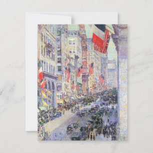 En haut de l'avenue de la 34ème rue, mai 1917 par