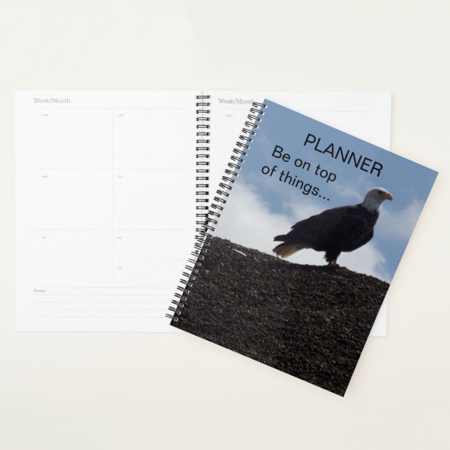 En haut des objets Planificateur (Devant avec enveloppe)