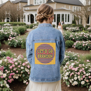 En Jean ALLONS MARQUE RETRO VINTAGE Denim Veste