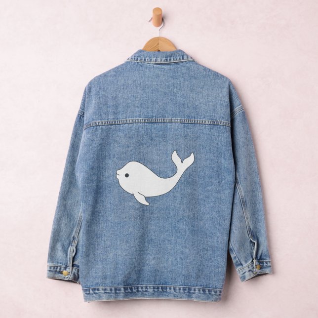 En Jean Beluga Whale Denim Veste (Hangar)