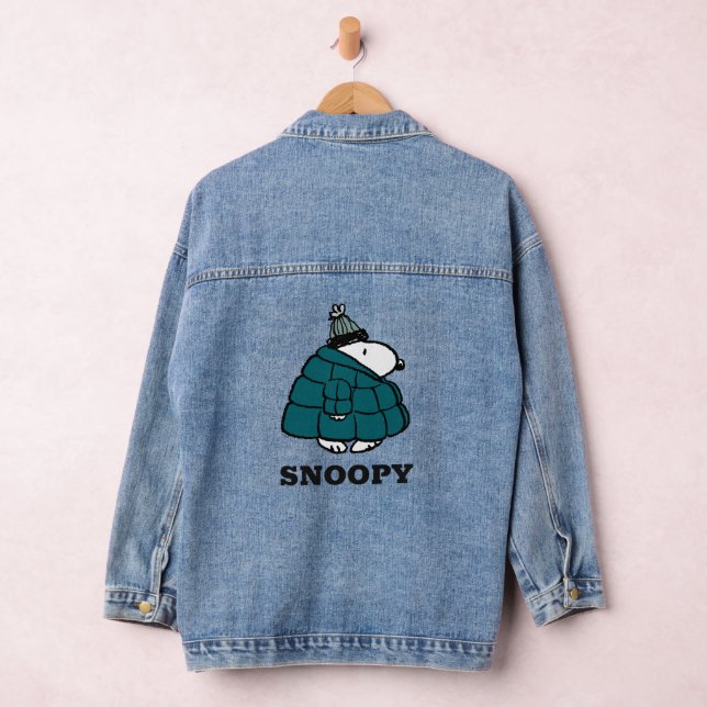 En Jean cacahuètes | Veste Snoopy Winter Puffer (Hangar)