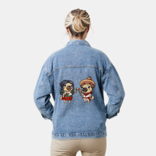 En Jean Cinco De Mayo Carlins Denim Veste