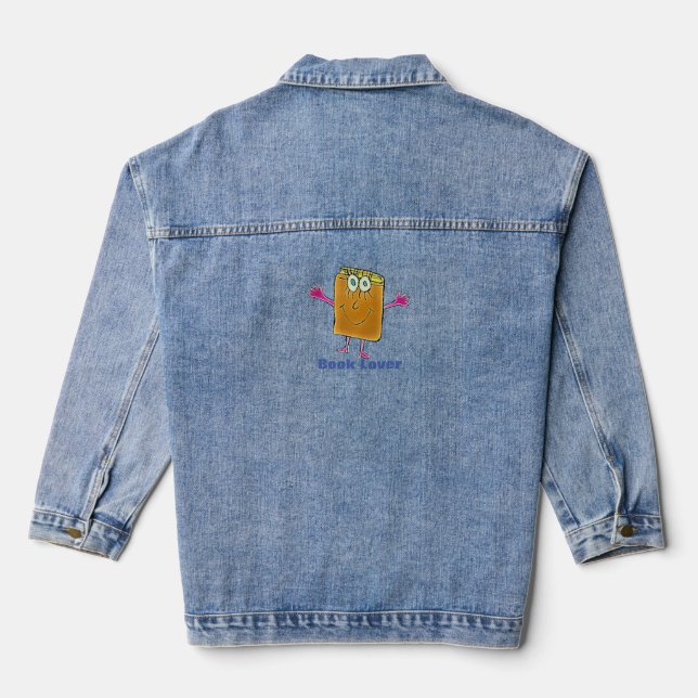 En Jean Denim Veste FEMMES ART ET DESIGN (Verso)