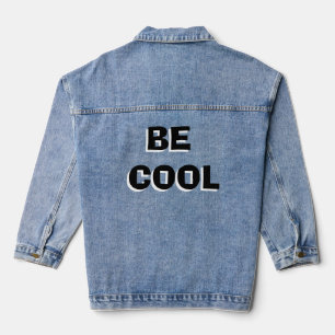 En Jean Dream Big Denim Veste Inspiration Motivationnelle