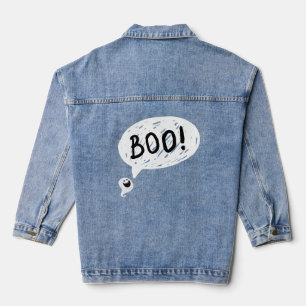 En Jean Drôle Veste Halloween BOO ! 🎃