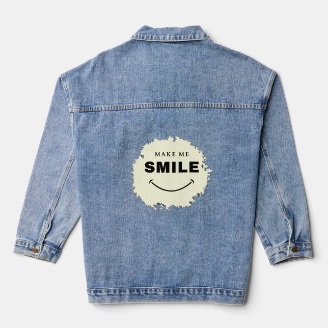 En Jean Élégante veste pour femmes (Verso)