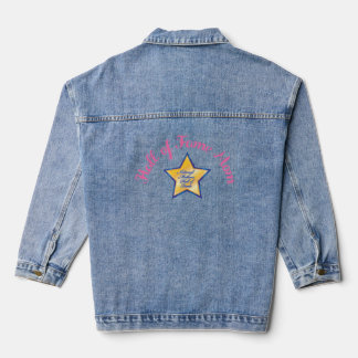 En Jean Hall of Fame Maman Denim Veste
